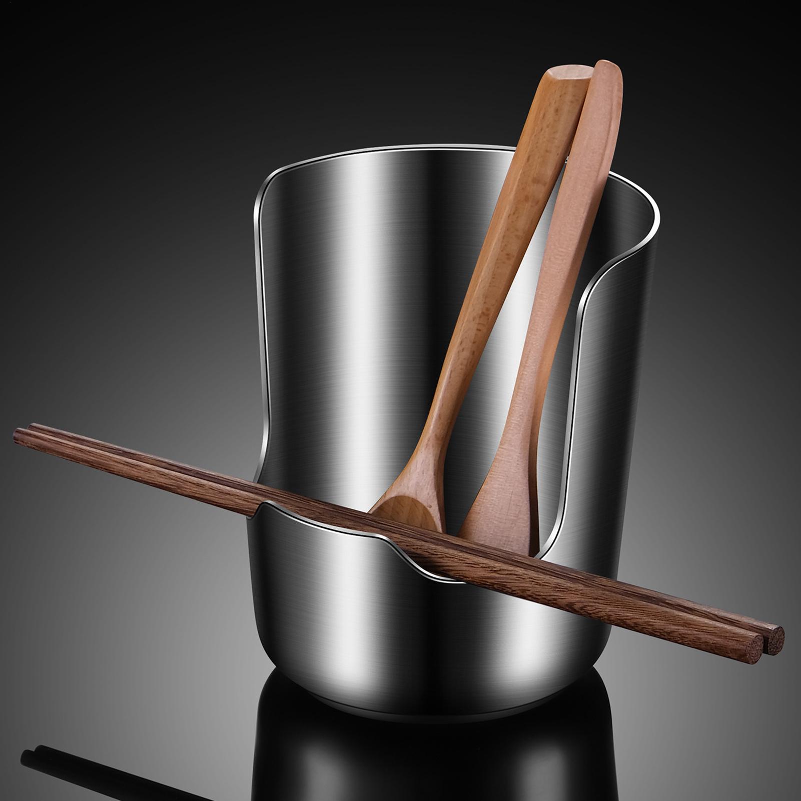Kitchen Gadgets And Utensils - Rak Penyangga Tutup Panci & Sendok