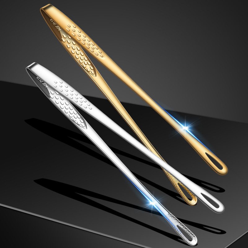 Kitchen Gadgets Gifts - 304 penjepit barbekyu besi tahan karat