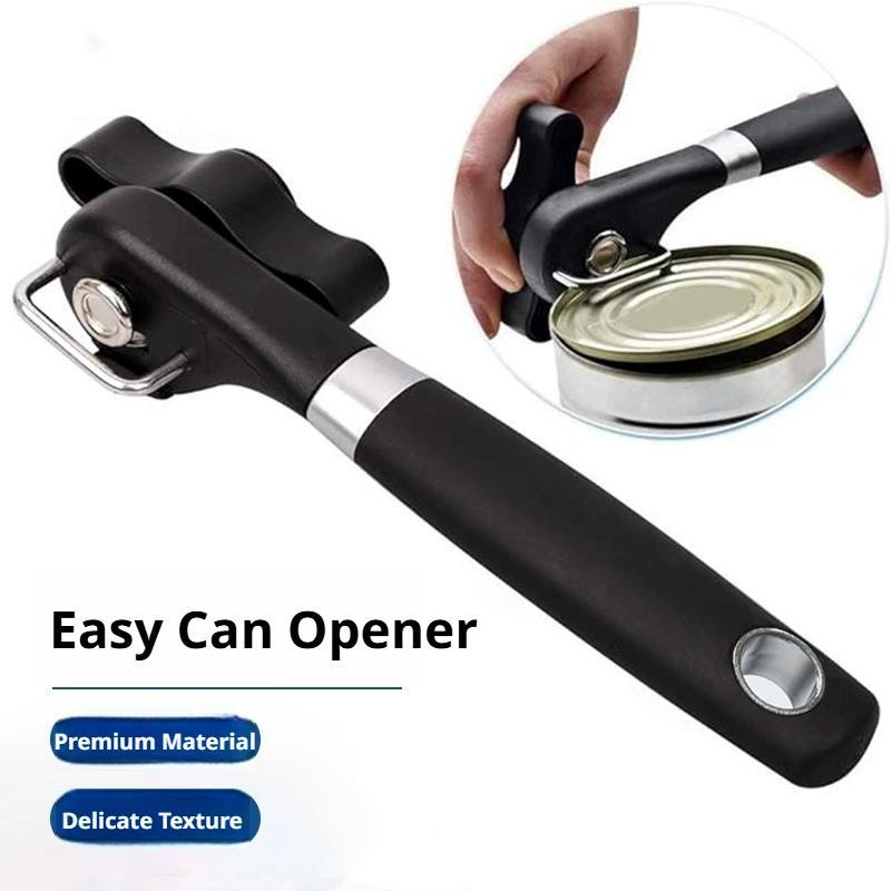 Electric Can Opener - Pembuka Kaleng Aman dengan Tepi Halus,