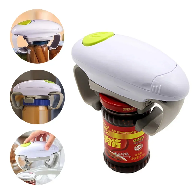 Electric Can Opener - Pembuka Tutup Botol Elektrik Otomatis Satu