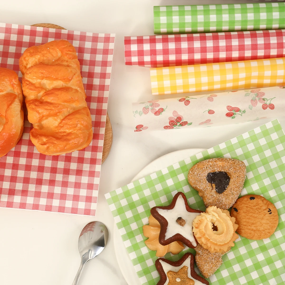 Kitchen Gadgets Gifts - 50 buah kertas pembungkus tahan minyak