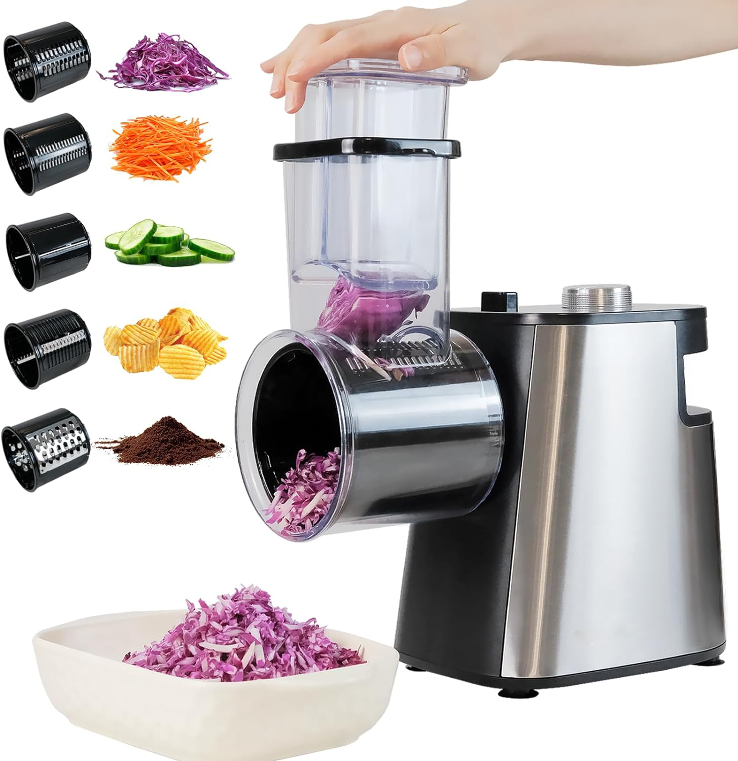 Kitchen Gadgets Vegetable Cutter - Pemotong Makanan Parutan Keju Alat Dapur