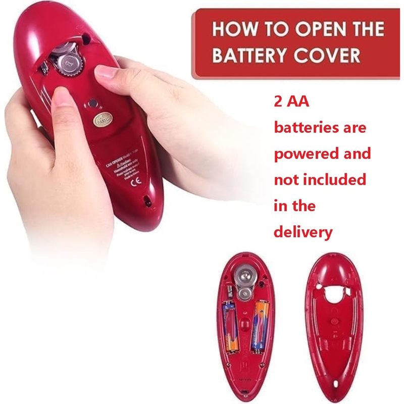 Electric Can Opener - Pembuka Kaleng Listrik - Pembuka Kaleng
