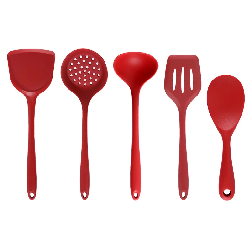 Kitchen Gadgets And Utensils - Peralatan memasak silikon tahan panas, peralatan