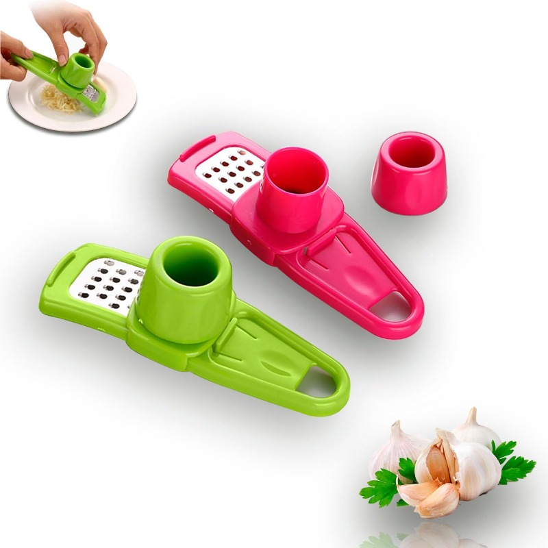 Kitchen Gadgets Garlic - Alat Pencacah Bawang Putih Manual, Penghancur