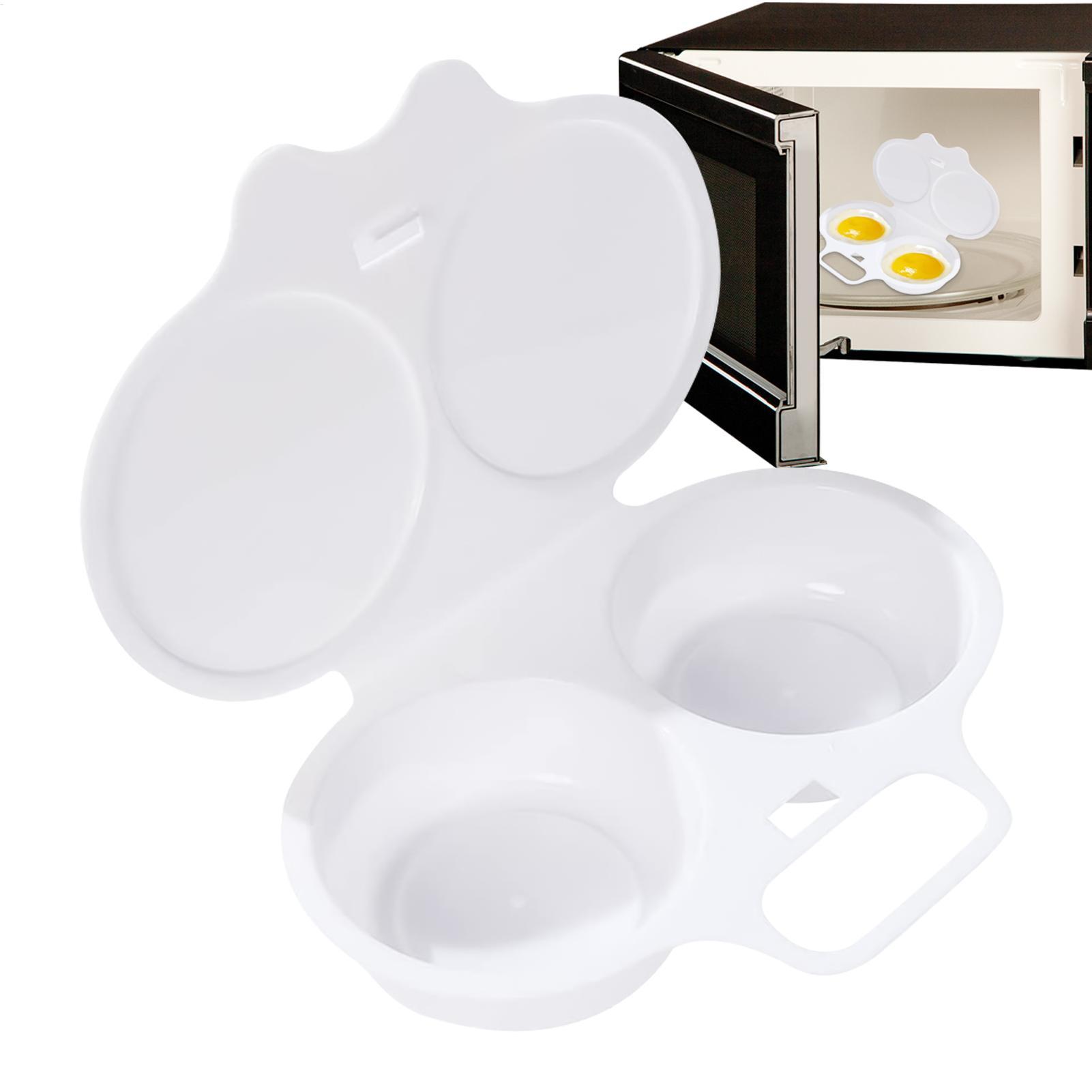 Kitchen Gadgets Dropshipping - Pengukus Telur Plastik Food-Grade Kapasitas 2