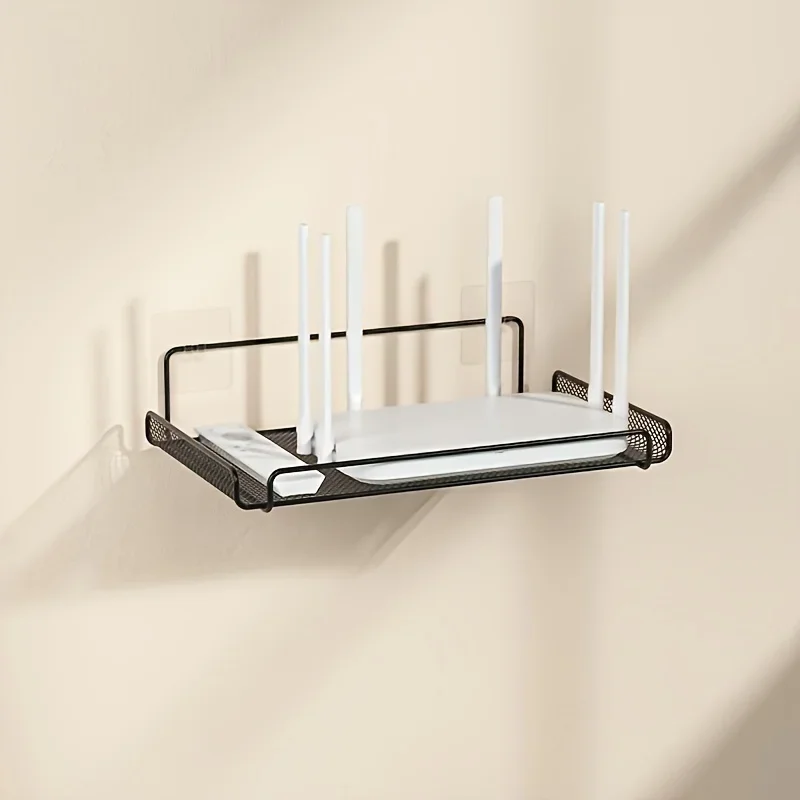 Kitchen Gadgets Website - Rak Router Stainless Steel Tanpa Bor,