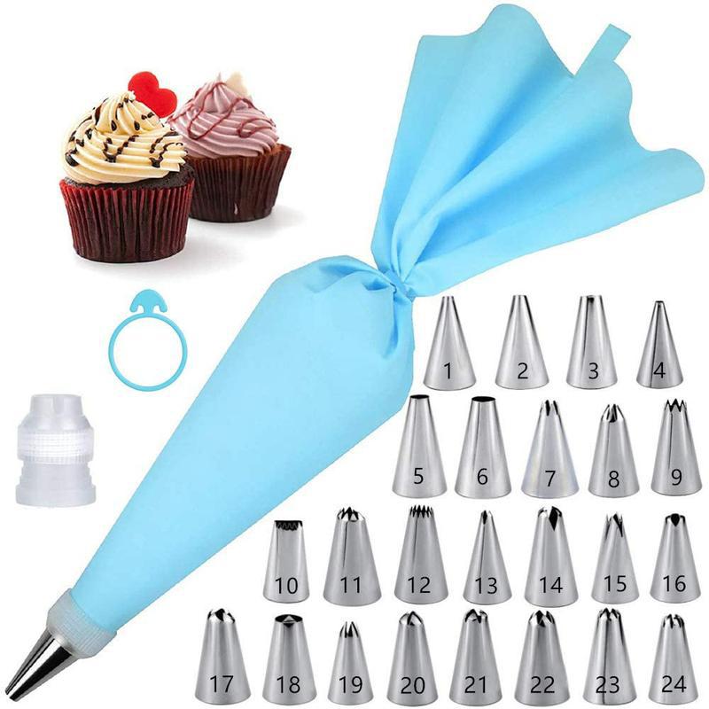 Kitchen Gadgets Set - Alat Dekorasi Kue Nozzle Piping Peralatan