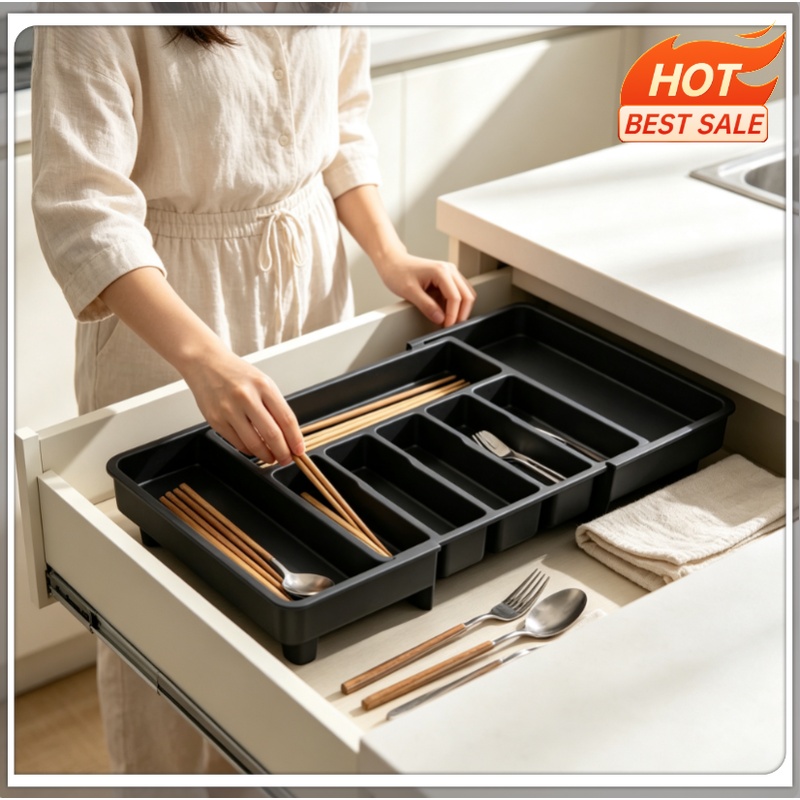 1 Buah Organizer Peralatan Mak - Kitchen Gadgets And Utensils ulasan dan harga