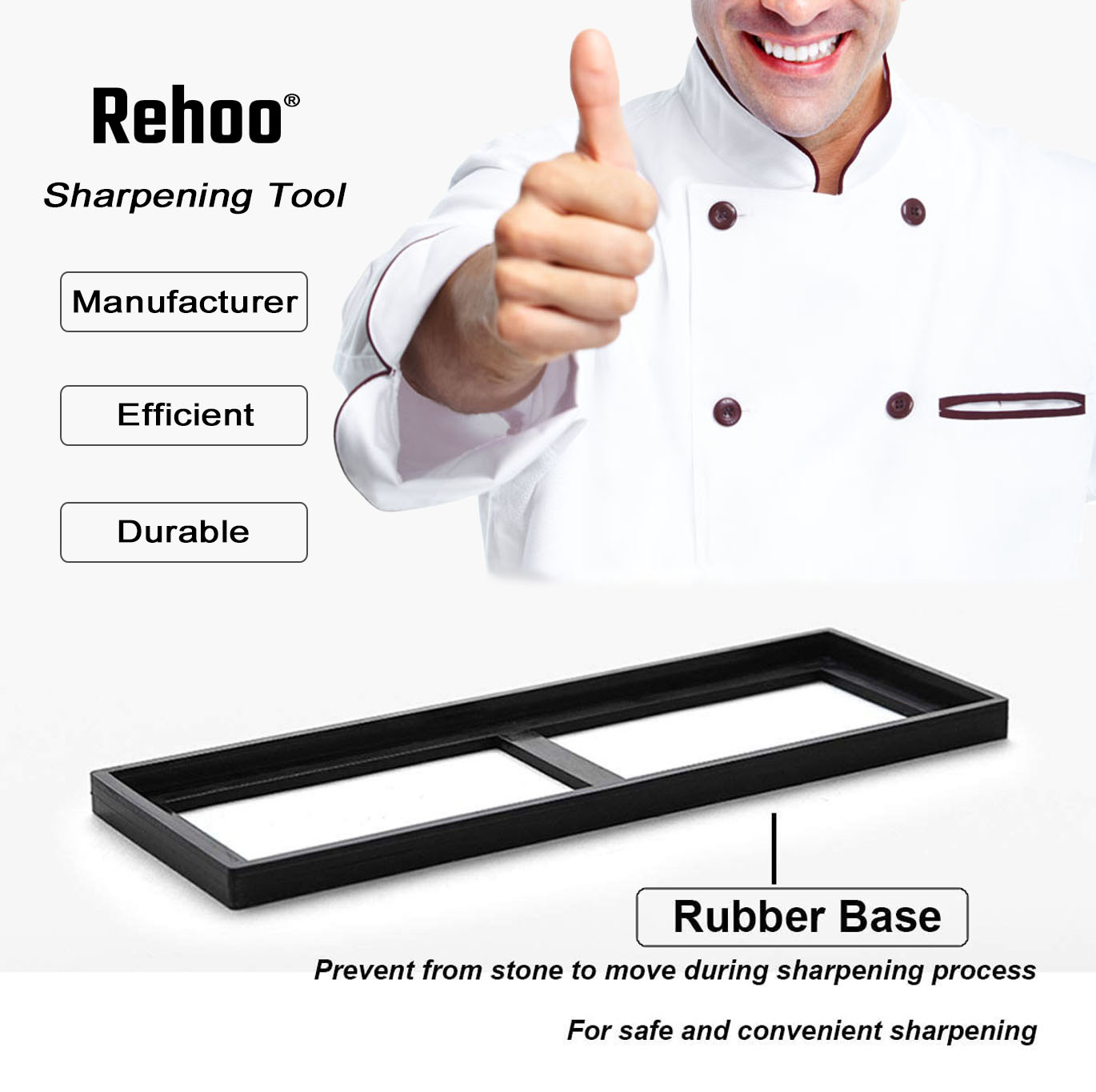 Rehoo Set Batu Pengasah Dua Si - Kitchen Gadgets Set ulasan dan harga