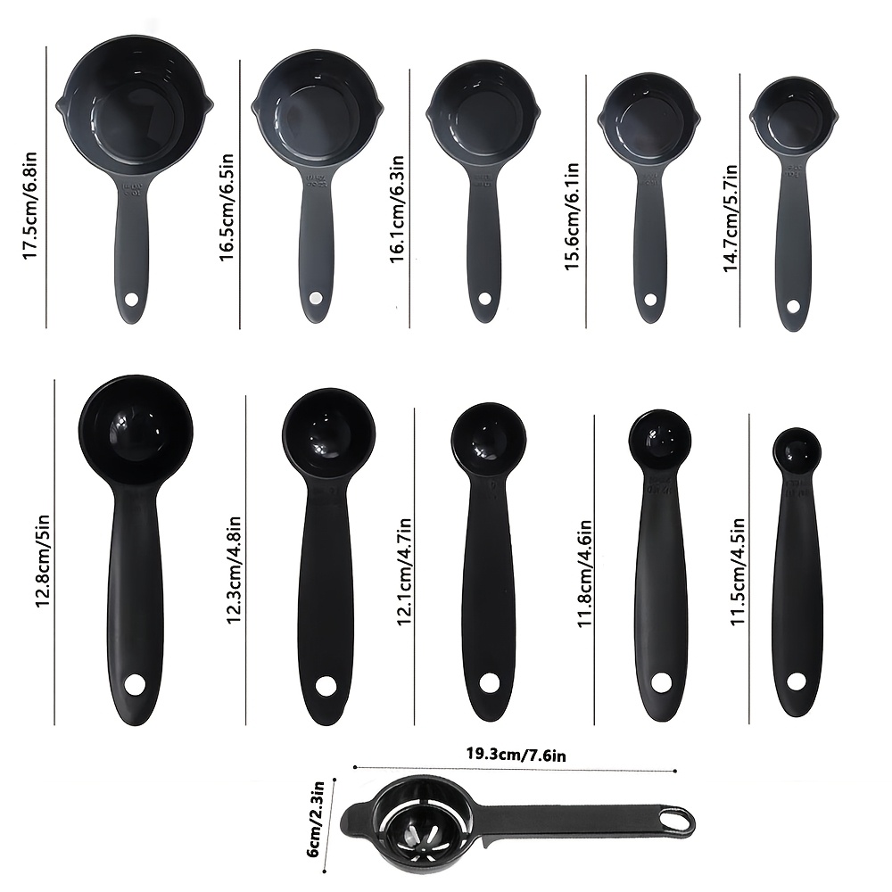 11 Buah Gelas Ukur Plastik & P - Kitchen Gadgets Gifts ulasan dan harga