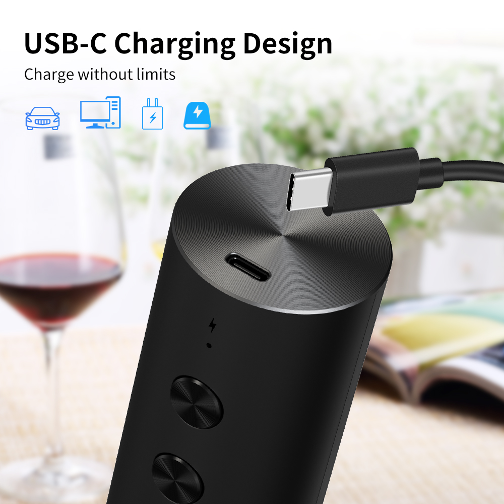 Set Pembuka Botol Anggur Elekt - Electric Can Opener ulasan dan harga