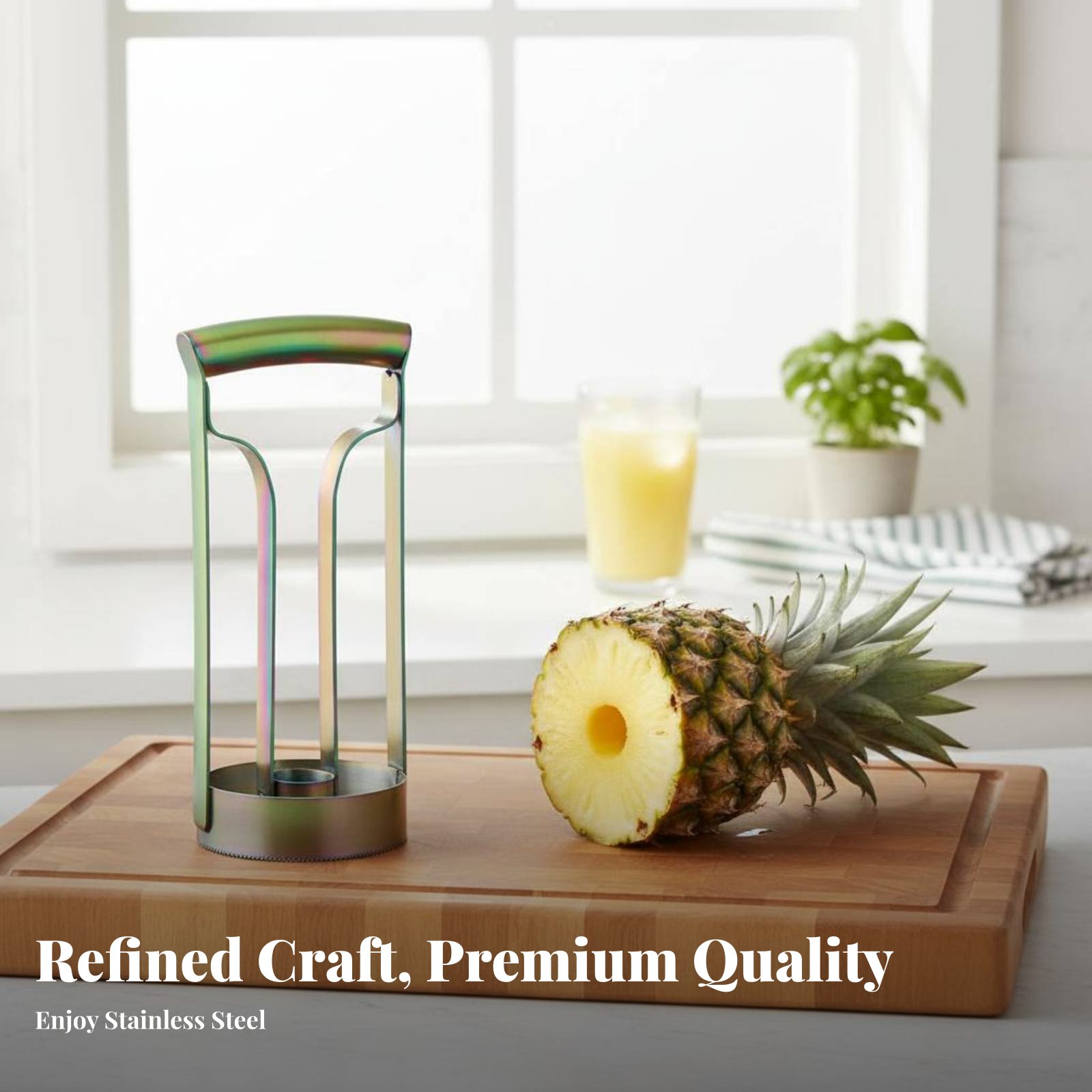Stainless Steel Pineapple Cutt - Kitchen Gadgets Vegetable Cutter ulasan dan harga