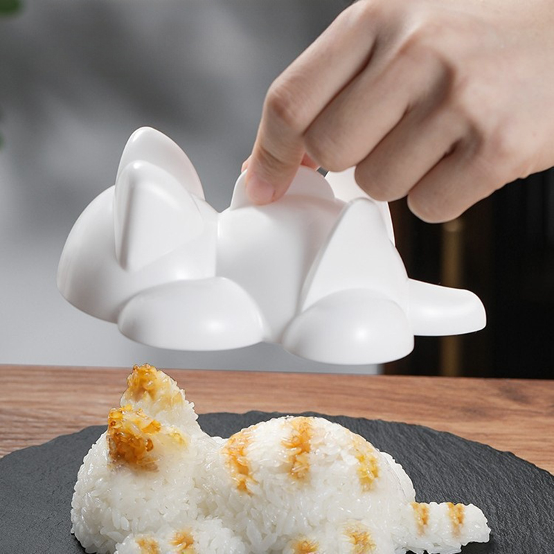 Cetakan Onigiri Kucing Unik, A - Fun Kitchen Gadgets For Kids ulasan dan harga