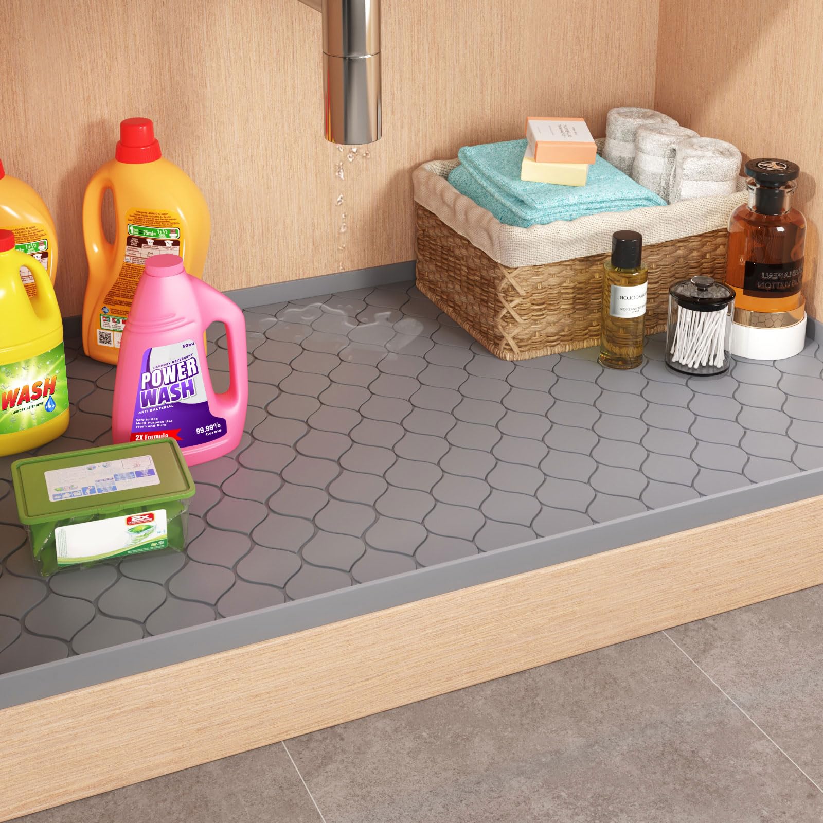 Alas Silikon di Bawah Wastafel - Kitchen Gadgets Cabinet ulasan dan harga