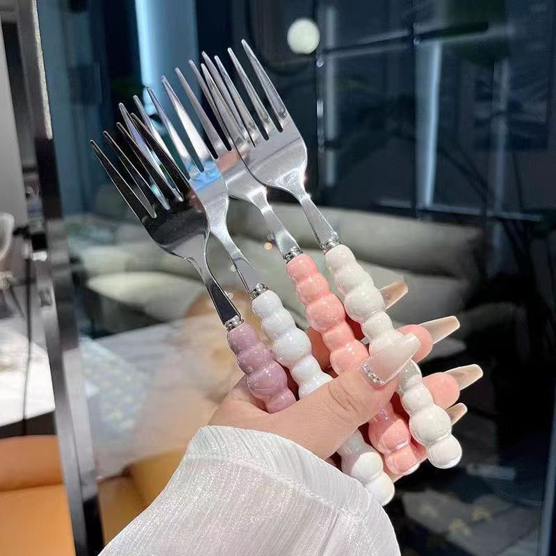 Garpu Pegangan Mutiara untuk M - Kitchen Gadgets Pasta ulasan dan harga