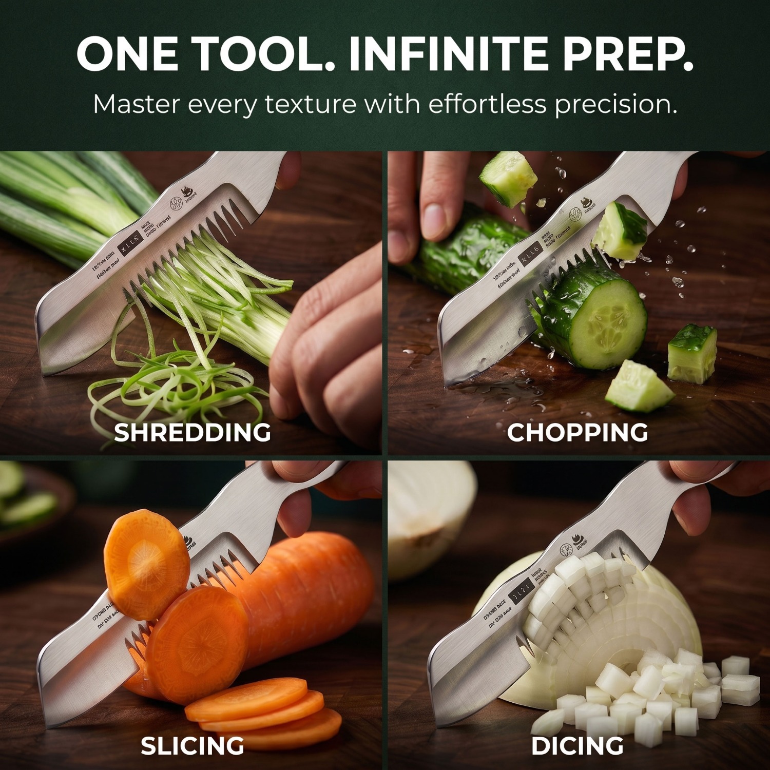 Pemotong Daun Bawang Multifung - Kitchen Gadgets Vegetable Cutter ulasan dan harga