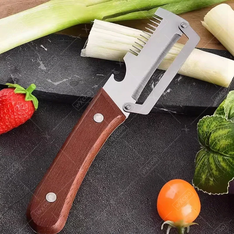 WXCOO Pengupas Baja Tahan Kara - Kitchen Gadgets Vegetable Cutter ulasan dan harga