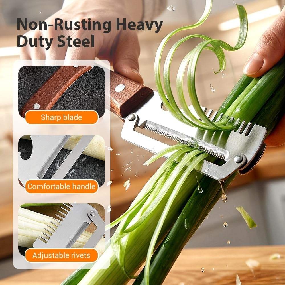 2 Buah Pengupas Sayuran Baja T - Kitchen Gadgets Gifts ulasan dan harga
