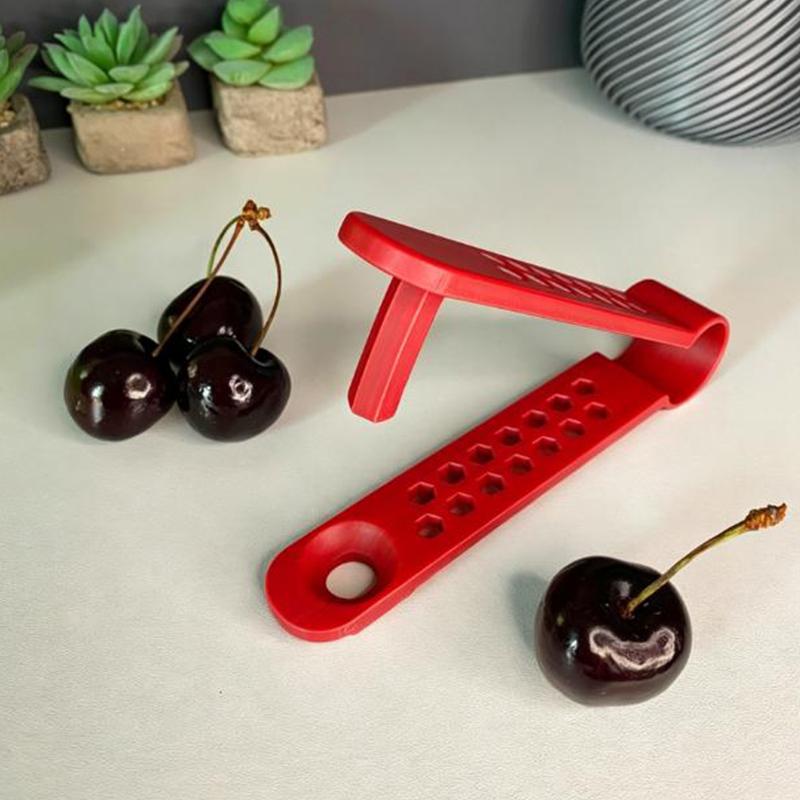Alat Penghilang Biji Ceri Ceta - Kitchen Gadgets To 3D Print ulasan dan harga
