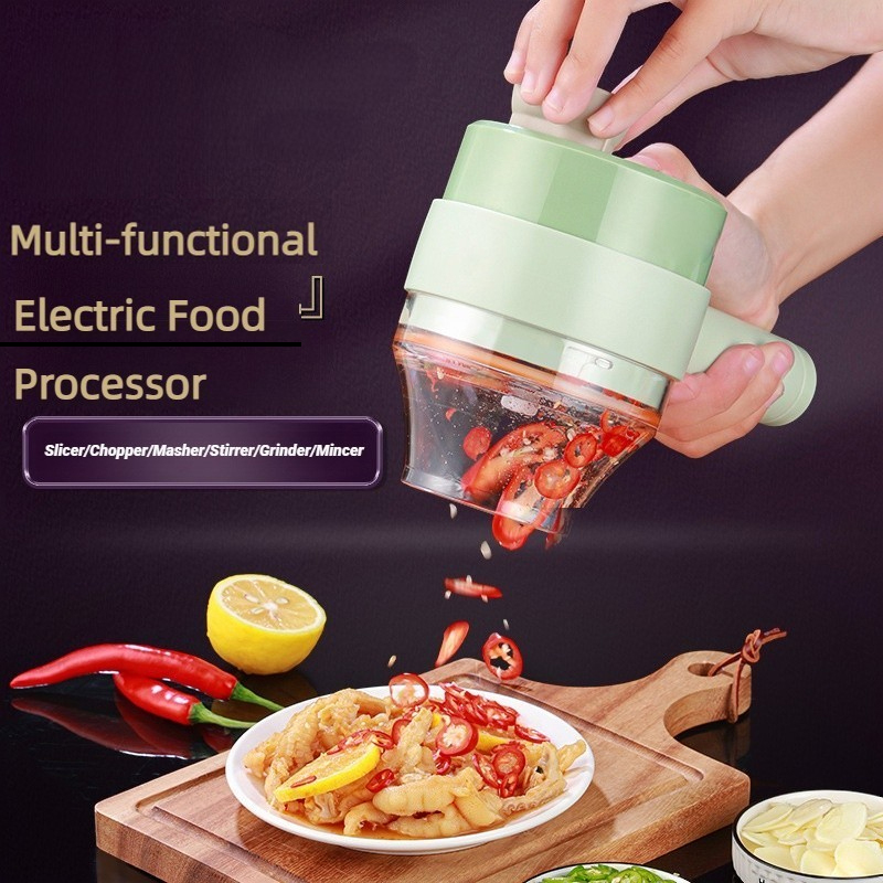 Alat pemroses makanan elektrik - Kitchen Gadgets Garlic ulasan dan harga