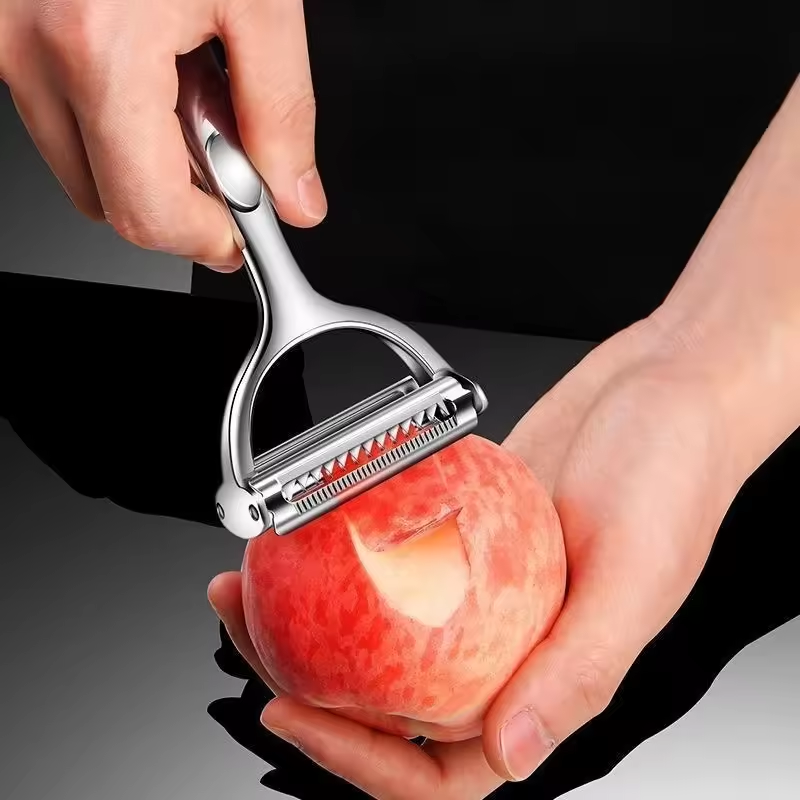 Pengupas Sayuran Stainless Ste - Kitchen Gadgets Dropshipping ulasan dan harga