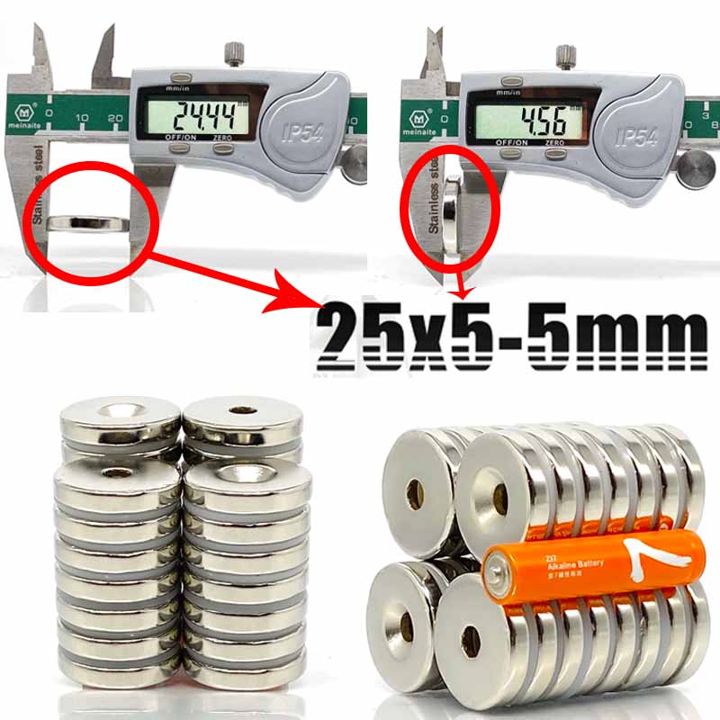 2-100 Buah 25x5-5mm Magnet Ben - Kitchen Gadgets Under $25 ulasan dan harga