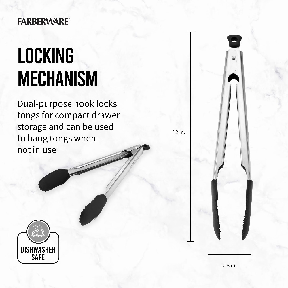 Penjepit Makanan dengan Ujung  - Kitchen Gadgets And Utensils ulasan dan harga