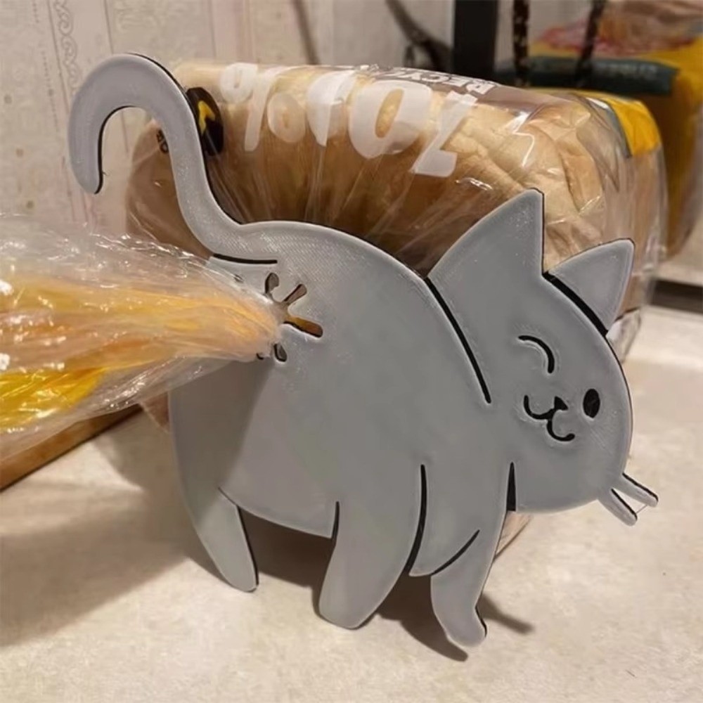 Penjepit Kantong Roti 3D Lucu  - Kitchen Gadgets To 3D Print ulasan dan harga