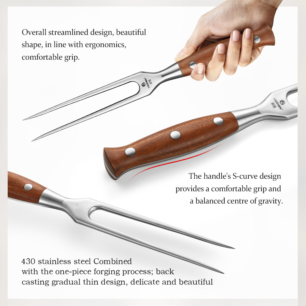 HEZHEN garpu barbekyu Jerman,  - Kitchen Gadgets Gifts ulasan dan harga