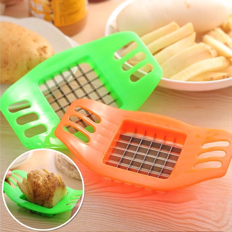 Pembuat Kentang Goreng, Pemoto - Kitchen Gadgets Vegetable Cutter ulasan dan harga