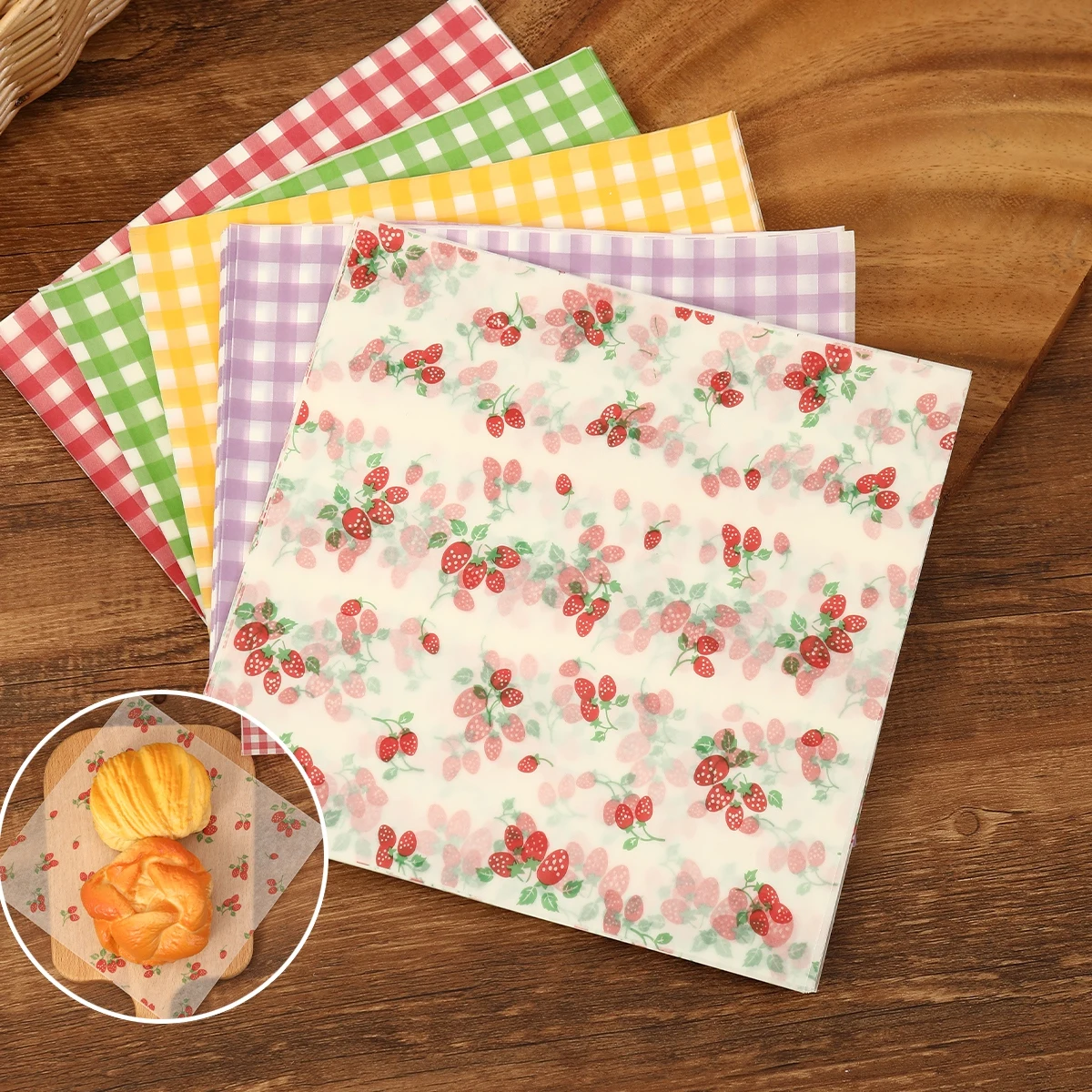 50 buah kertas pembungkus taha - Kitchen Gadgets Gifts ulasan dan harga