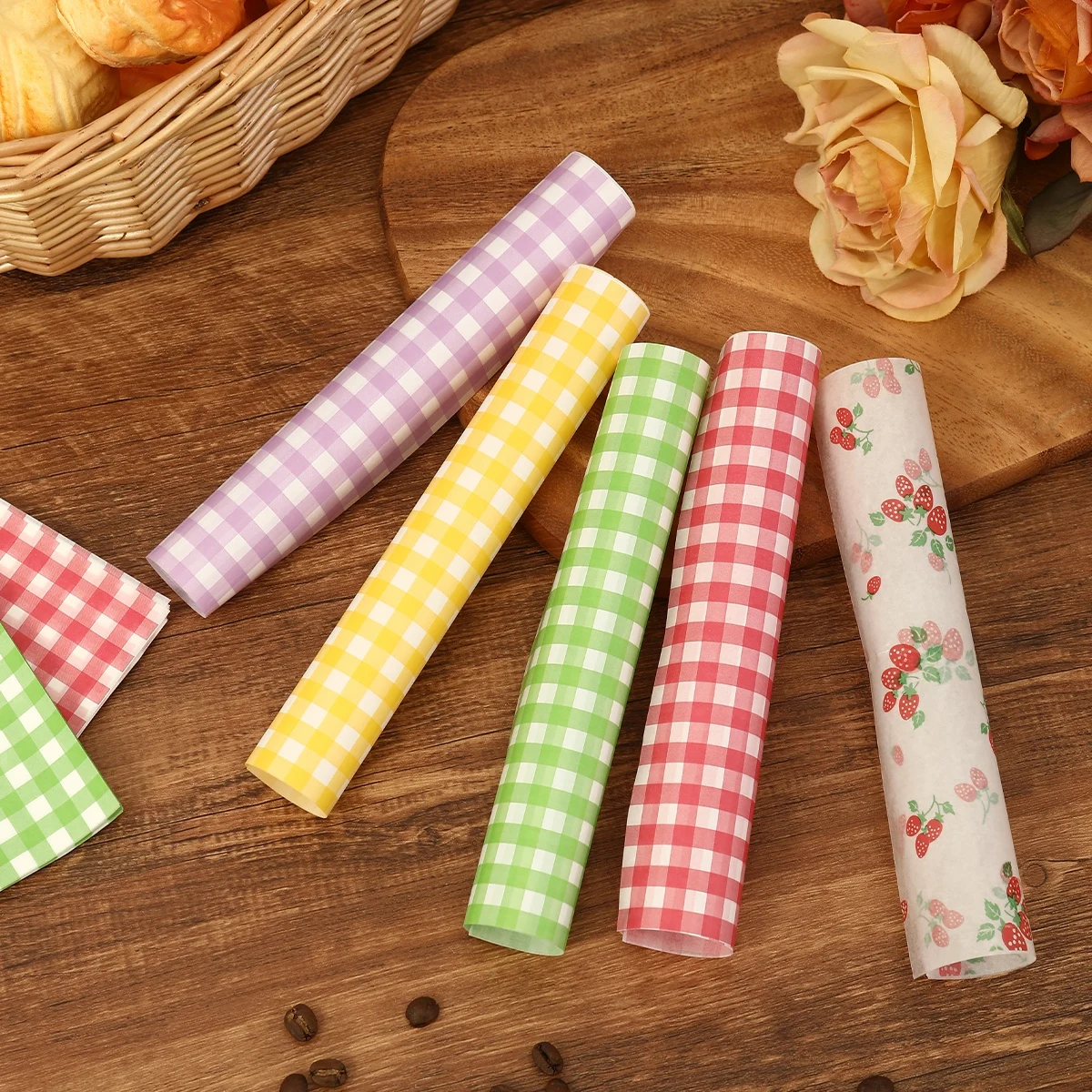 50 buah kertas pembungkus taha - Kitchen Gadgets Gifts ulasan dan harga