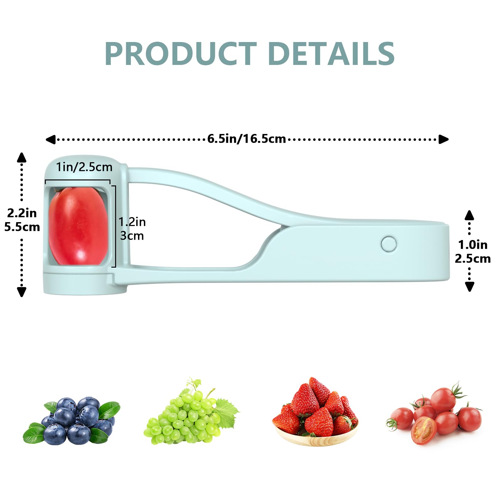 Alat Pemotong Tomat Ceri Strob - Kitchen Gadgets Vegetable Cutter ulasan dan harga