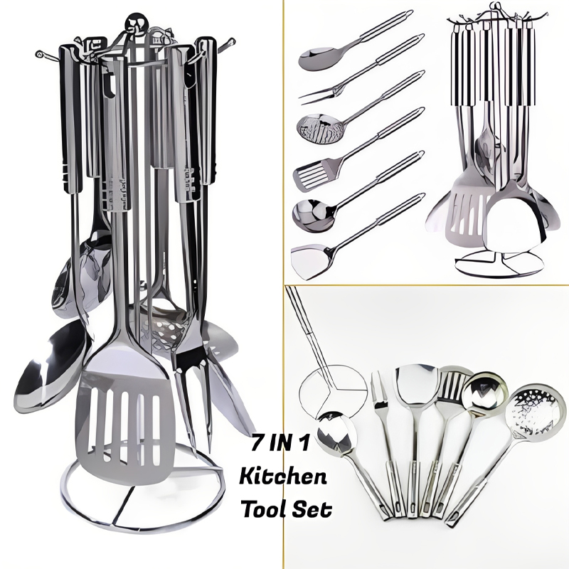 Set Peralatan Dapur 7in1 Bahan - Kitchen Gadgets And Utensils ulasan dan harga