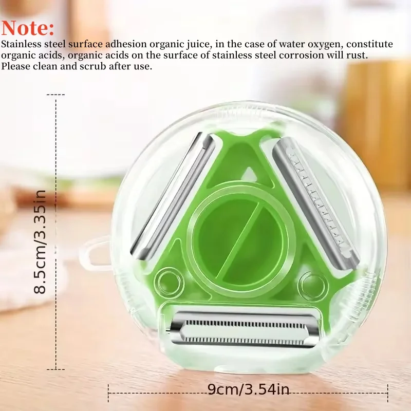 1PC Trio Peeler Set Pengupas S - Kitchen Gadgets Vegetable Cutter ulasan dan harga