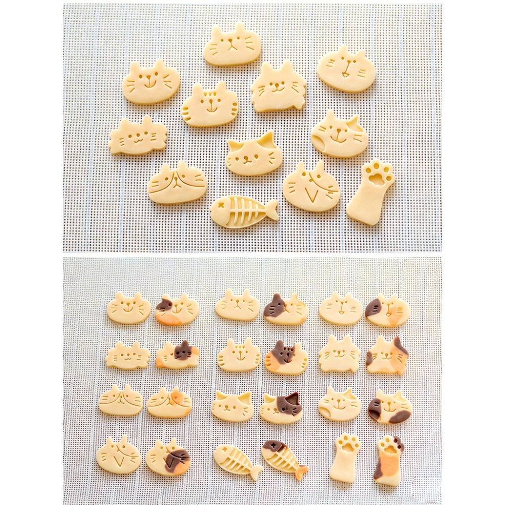 Cetakan Kue Kucing Lucu DIY, A - Kitchen Gadgets Best ulasan dan harga