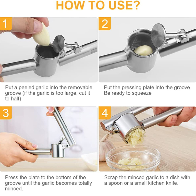 Penghancur Bawang Putih Stainl - Kitchen Gadgets Garlic ulasan dan harga