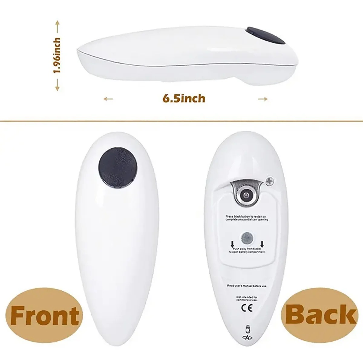 Pembuka Kaleng Otomatis Elektr - Electric Can Opener ulasan dan harga