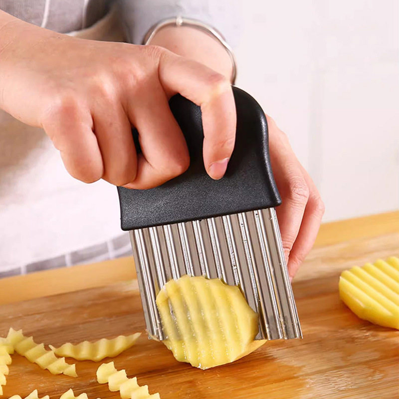 Pemotong Keripik Kentang Berge - Kitchen Gadgets Vegetable Cutter ulasan dan harga