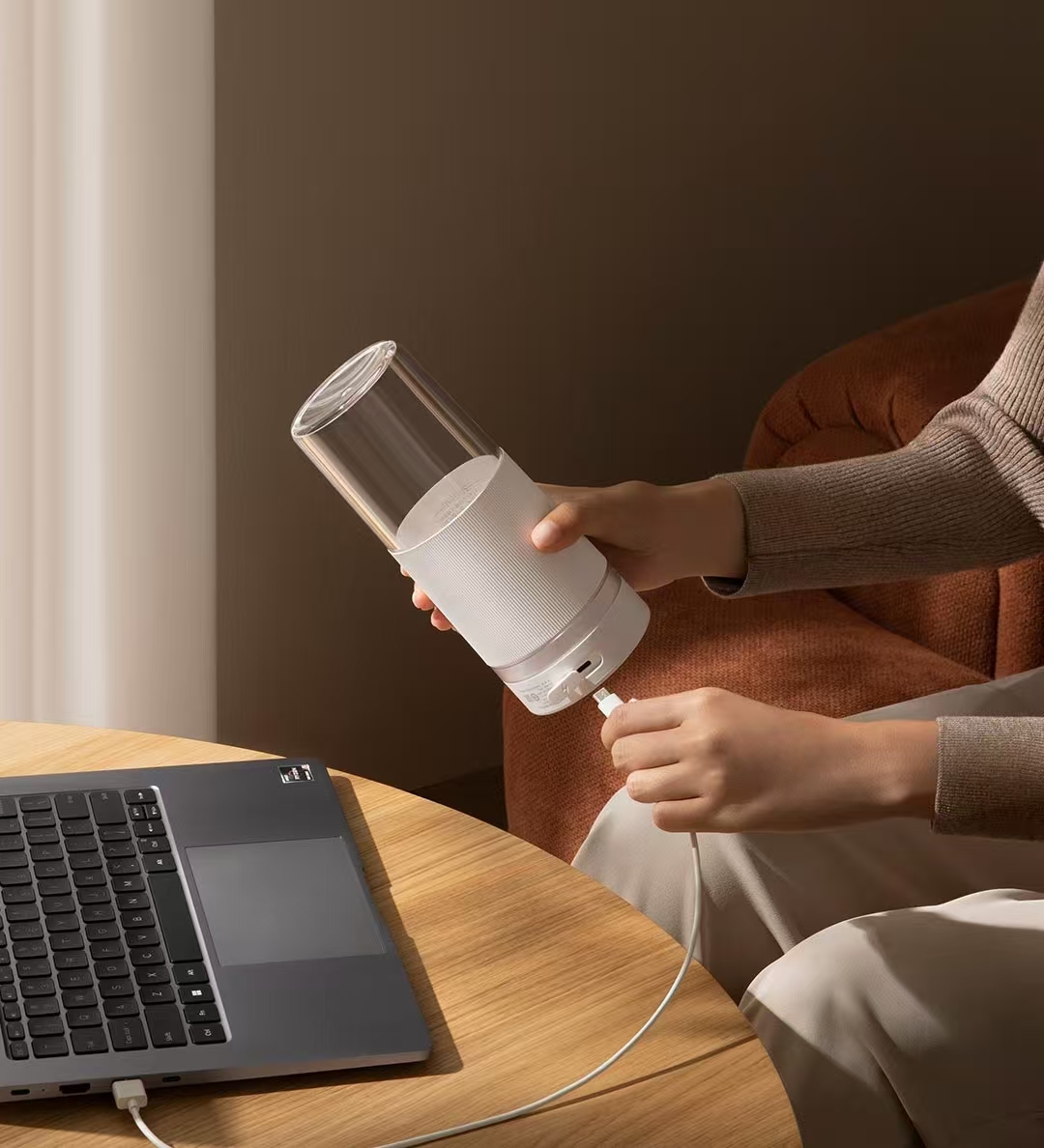 Juicer portabel MIjia 2 300mL, - Xiaomi Kitchen Gadgets ulasan dan harga